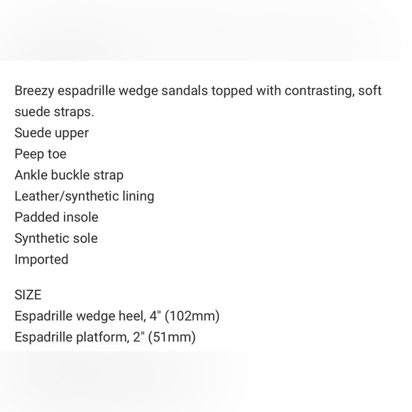 Sam Edelman Maura Espadrille Wedge Sandal - Picture 6 of 7